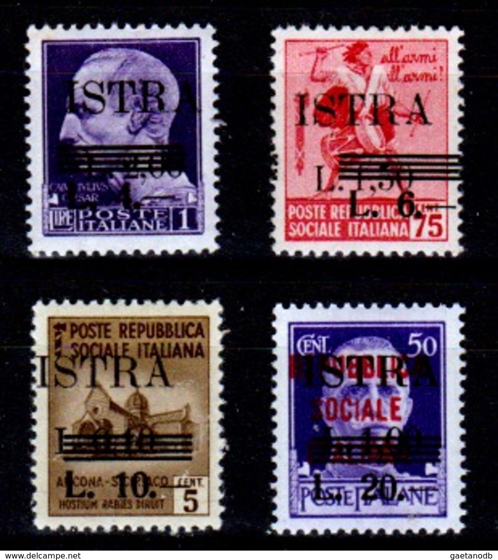 Italia-A-0870 - Occupazione Iugoslava: ISTRIA 1945 (+) LH - Senza Difetti Occulti. - Yugoslavian Occ.: Istria