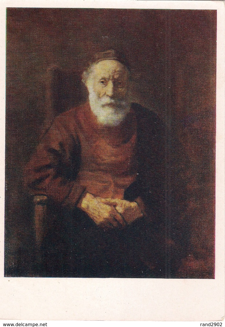 Rembrandt Harmenszoon Van Rijn - Portrait D'un Vieil Homme En Rouge - 1959 /P300/ - Pittura & Quadri