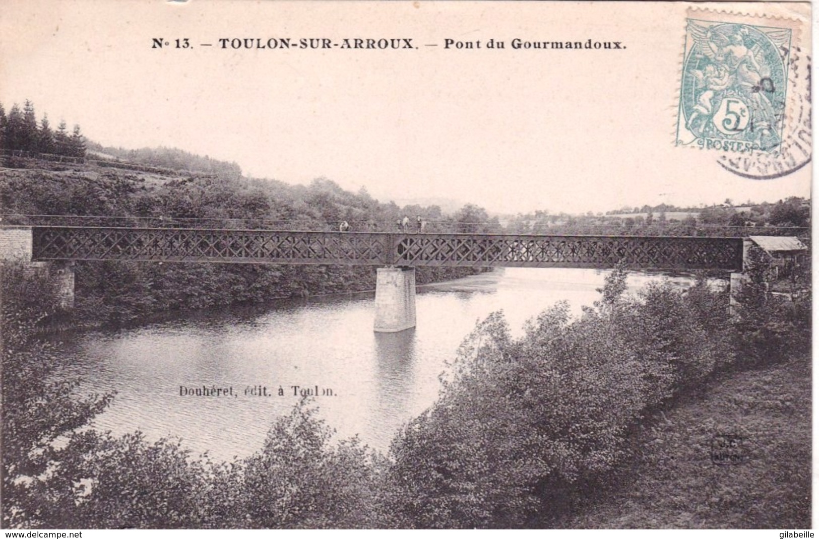 71 - Saone Et Loire - TOULON Sur ARROUX  - Pont De Gourmandoux - Other & Unclassified