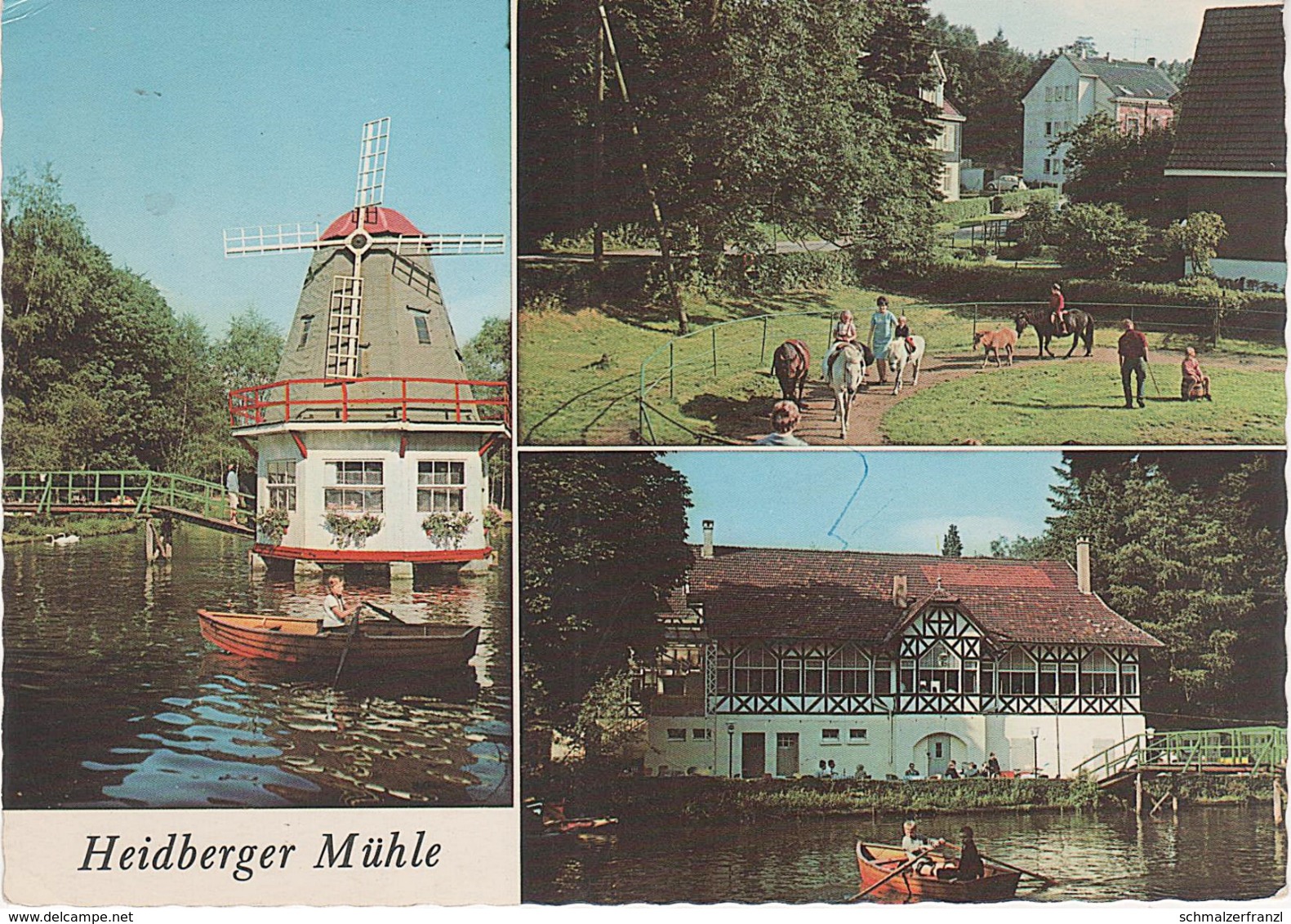 AK Haan Restaurant Heidberger Mühle Mühlsee Ittertal A Rolsberg Musikantenviertel Wald Merscheid Ohligs Hilden Solingen - Haan