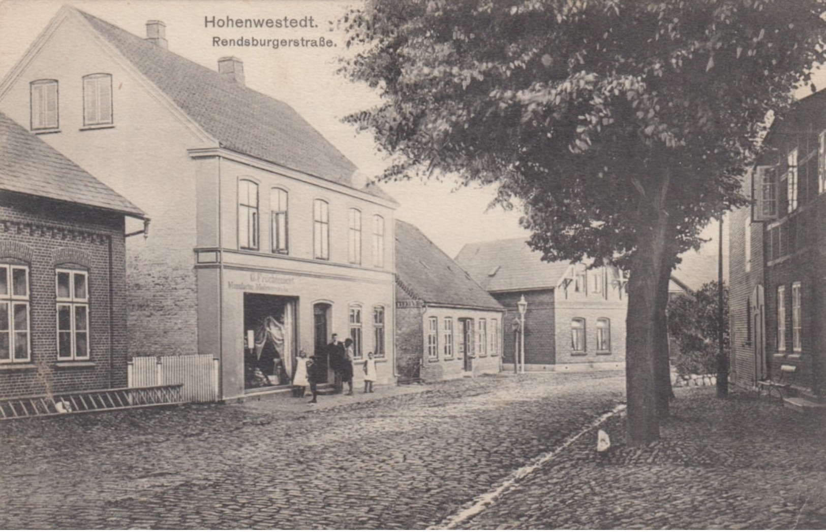 Hohenwestedt , Rendsburg-Eckernförde, Schleswig-Holstein, Germany, 00-10s ; Rendsburgerstrasse - Rendsburg