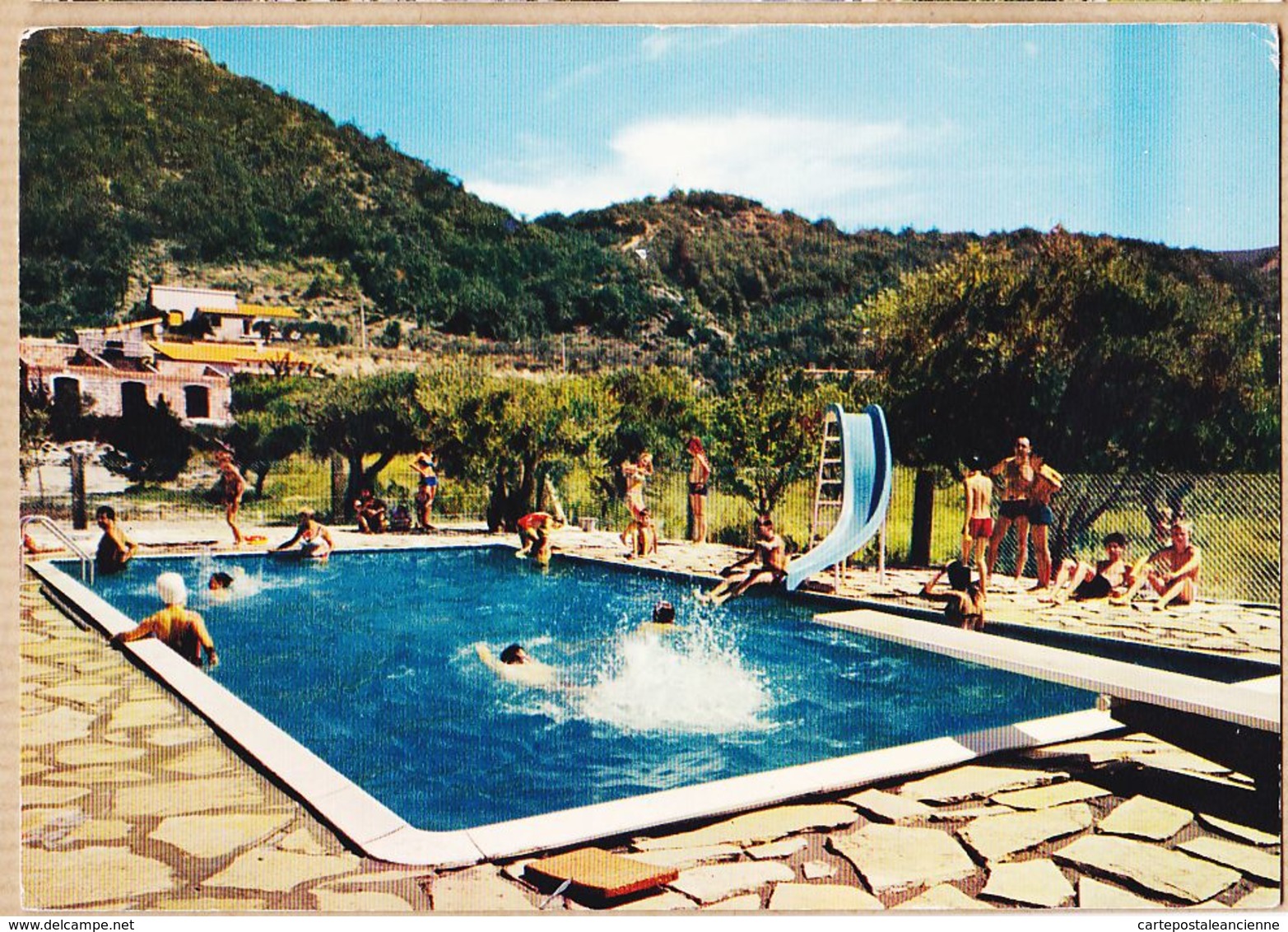 X04023 VOLONNE-LE-LAC Camping L' HIPPOCAMPE Piscine Yatching Night-Club 1970s PEU COMMUN ALPES HAUTE PROVENCE - Sonstige & Ohne Zuordnung