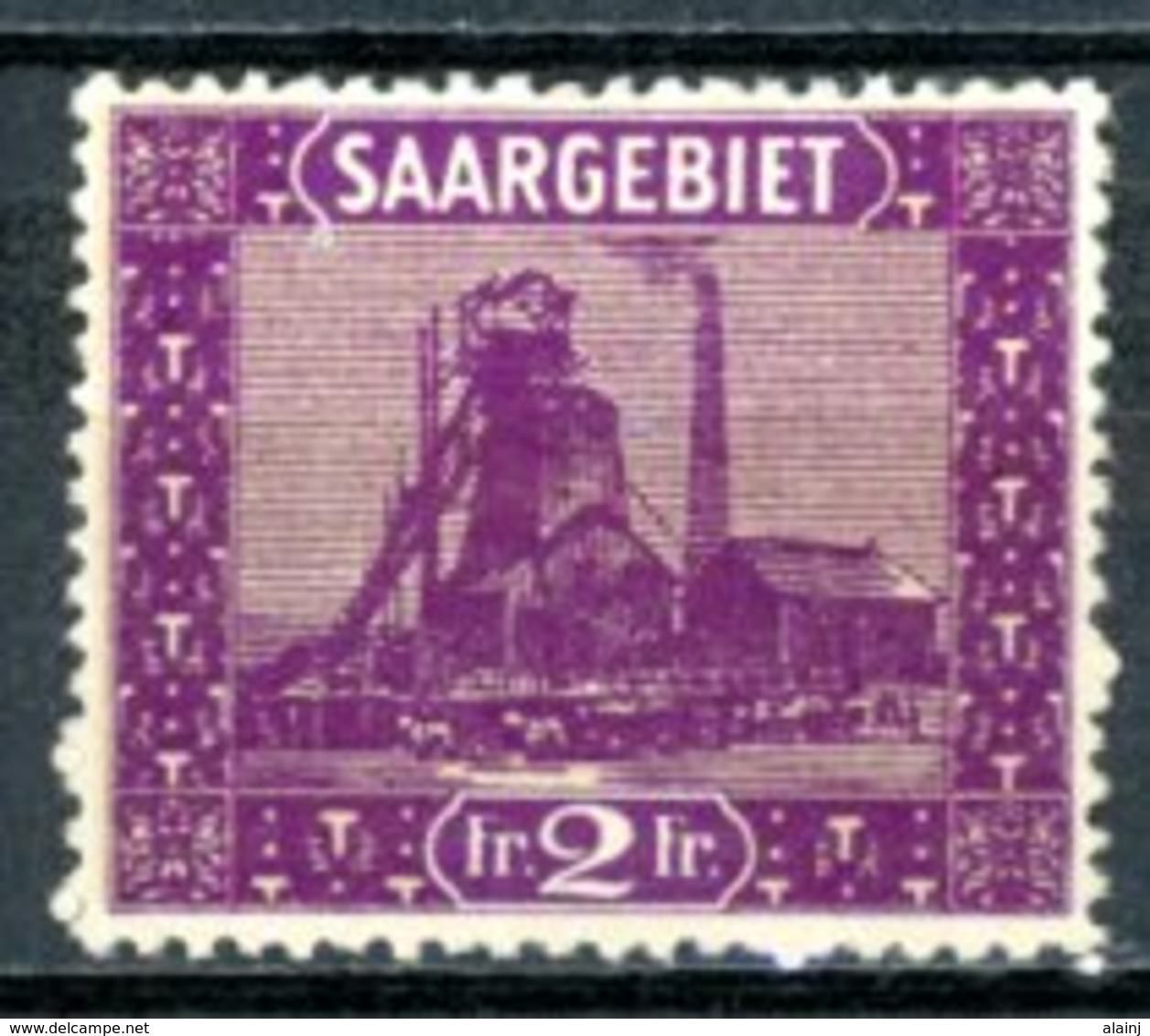 DE   Saargebiet   ---   Y&T      X     --     Mi   95    ---    TTB - Ungebraucht