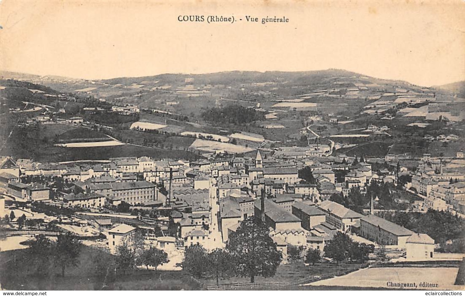 Cours La Ville           69       Vue Générale       ( Voir Scan) - Cours-la-Ville