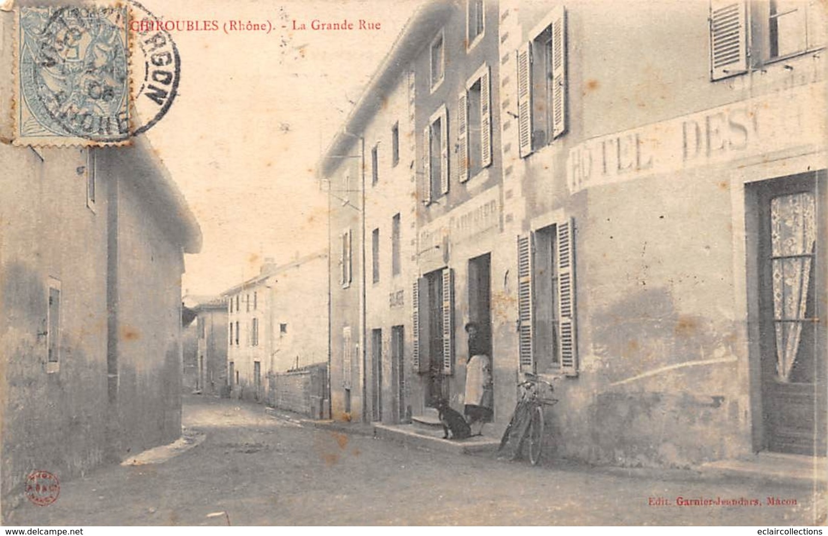 Chiroubles       69      La Grande Rue         ( Voir Scan) - Chiroubles