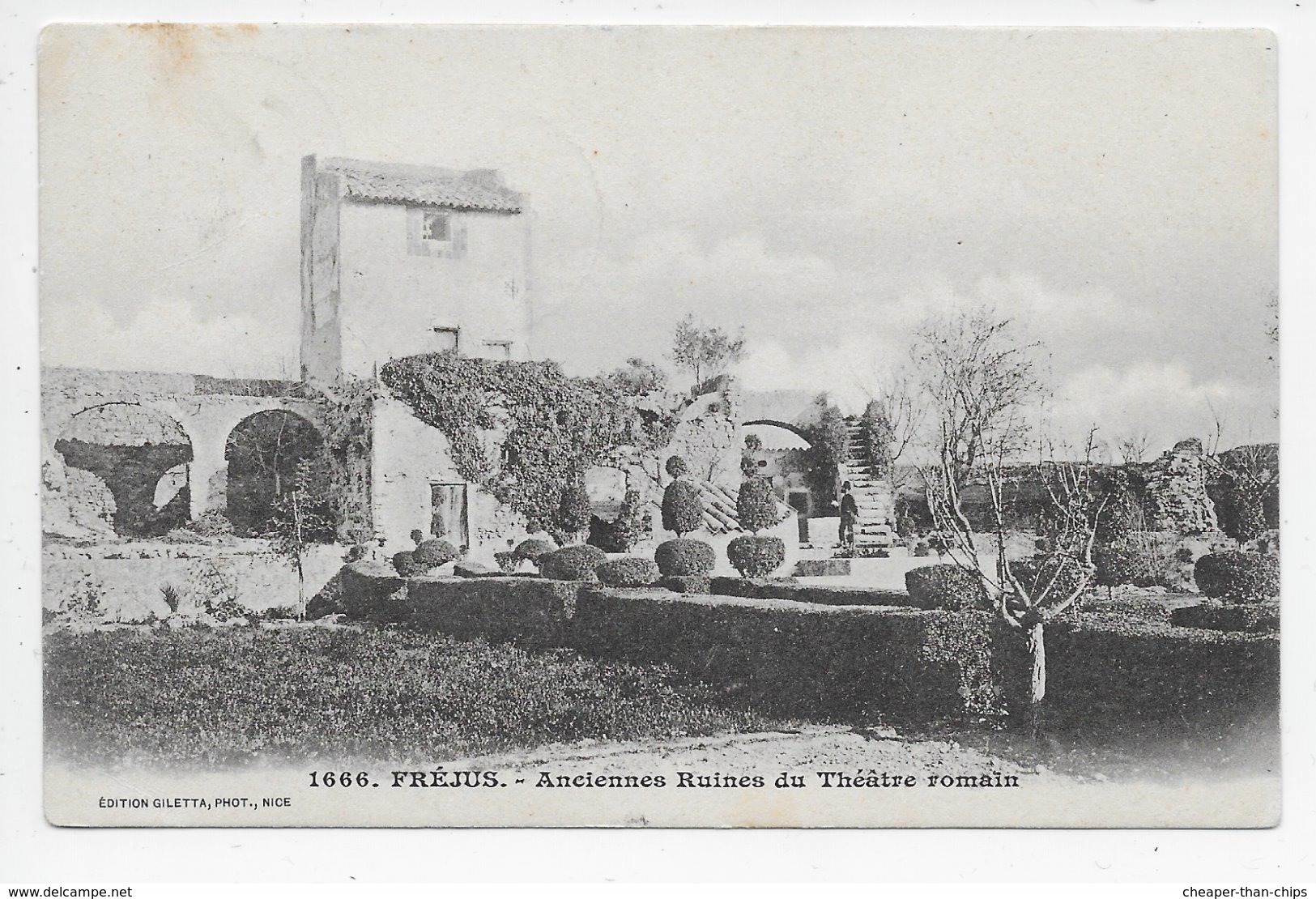 Frejus - Anciennes Ruines Du Theatre Romain - Giletta 1666 - Dos Simple - Frejus