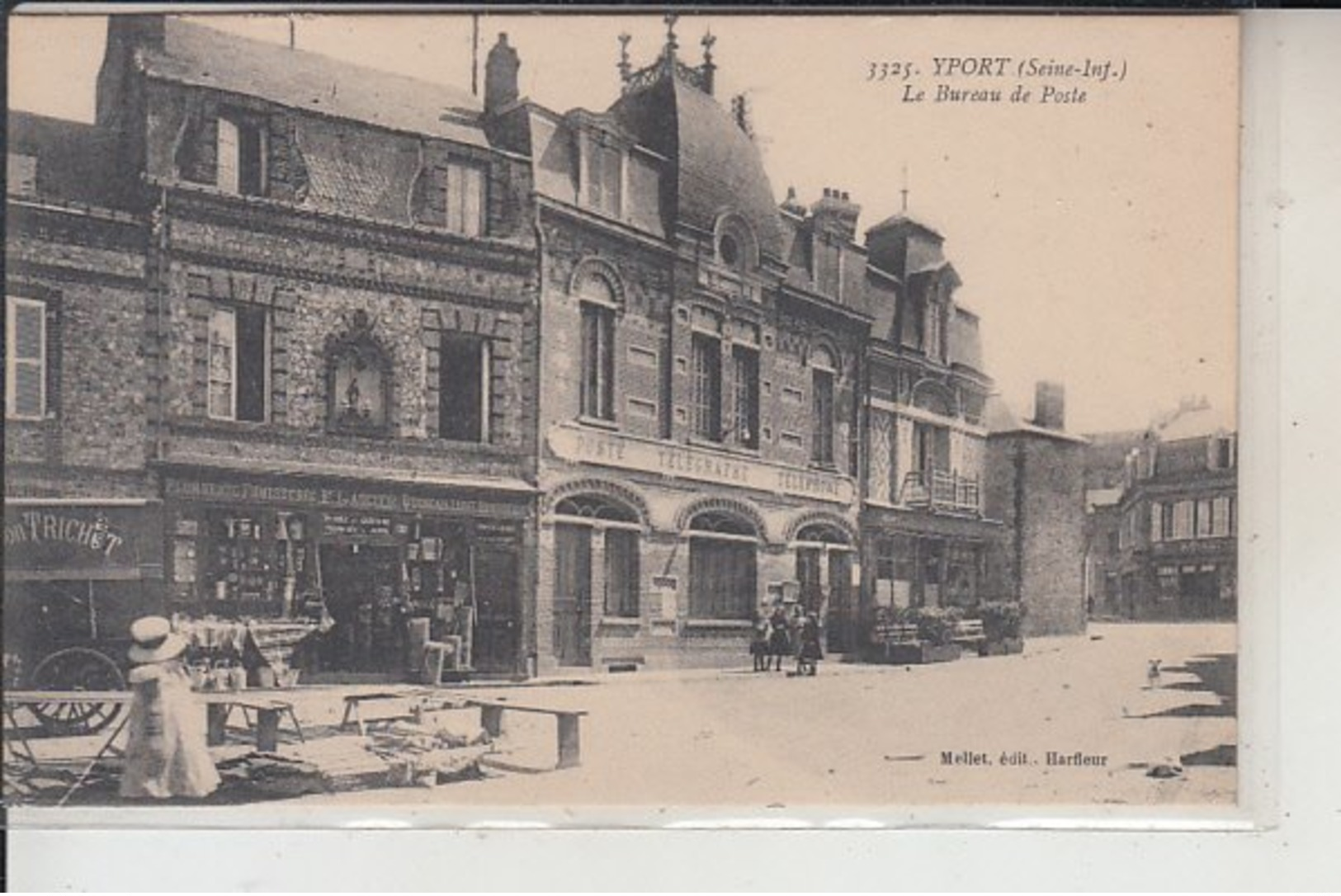 76  - YPORT -Le Bureau De POSTE - Yport