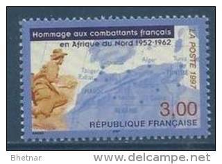 FR YT 3072 " Combattants Français En Afrique Du Nord " 1997 Neuf** - Neufs