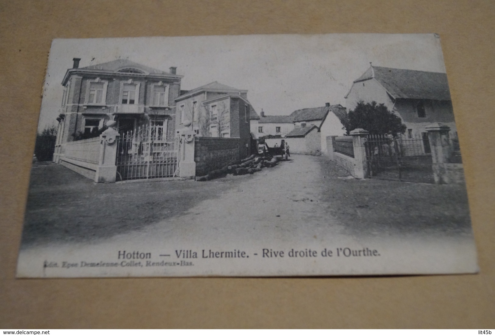 Hotton,villa De L'Hermite 1911,très Belle Ancienne Carte Pour Collection - Hotton