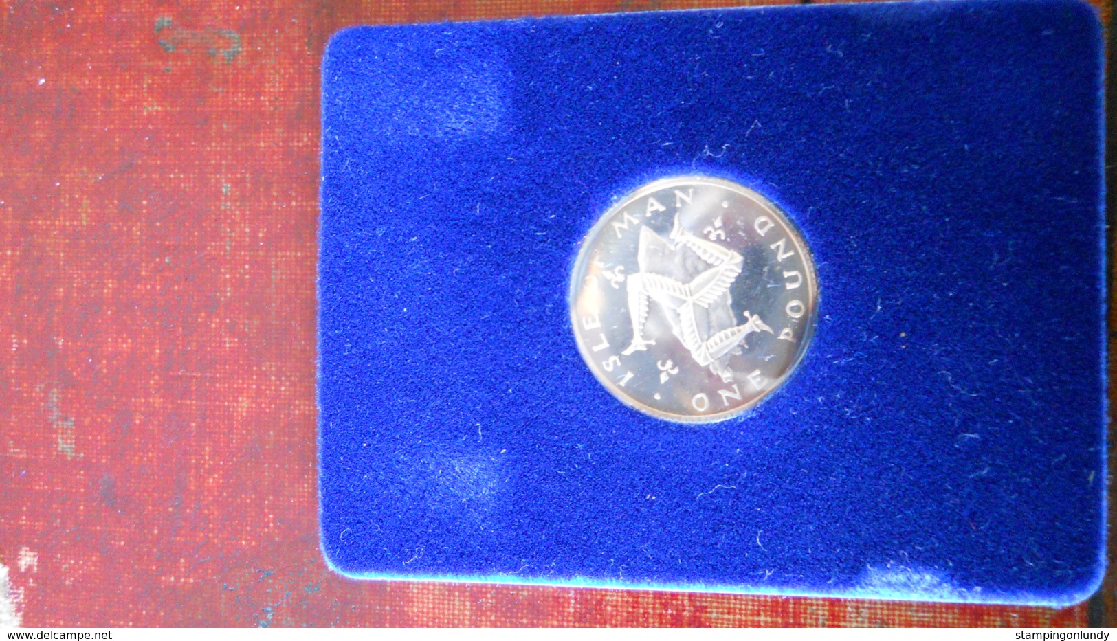1978 Isle Of Man Silver Proof One Pound £1 Coin - 4.6g FREE UK P+P - Maundy Sets & Commemorative