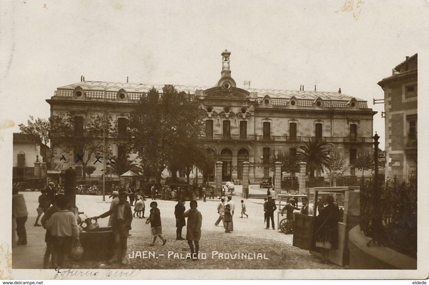 Jaen Palacio Provincial Envoi à Trion Les Echelettes Montoldre Par Varennes Sur Allier - Jaén