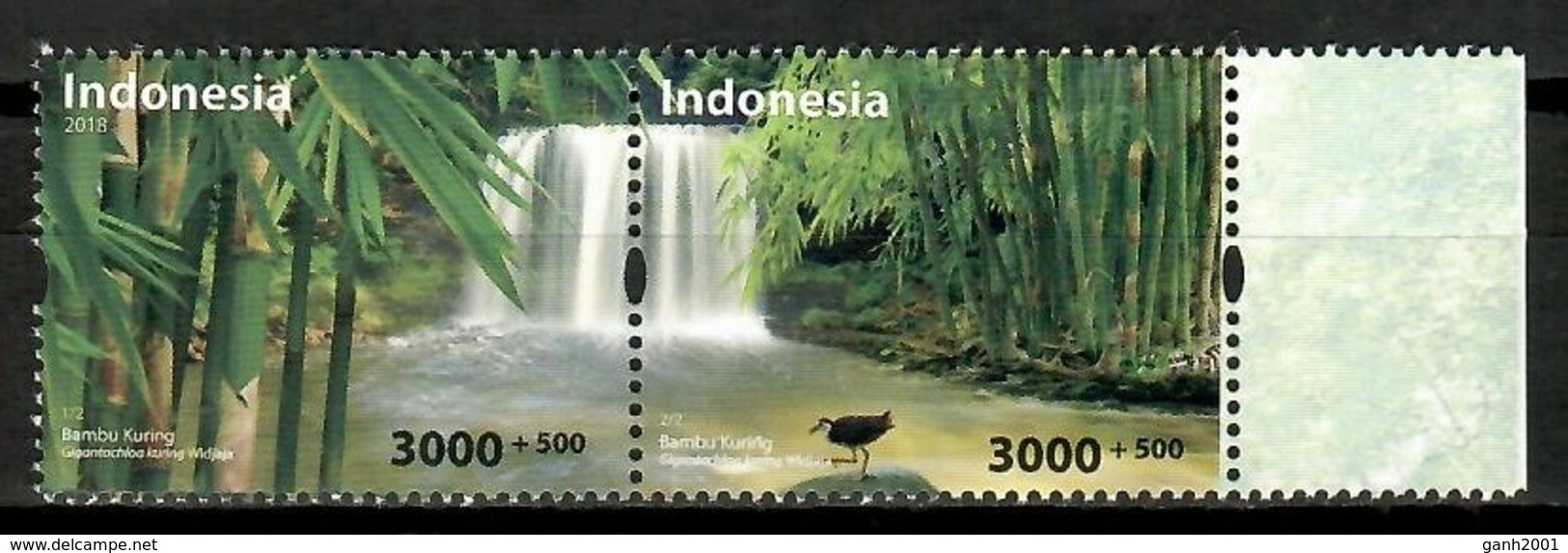 Indonesia 2018 / Plants Bambu MNH Plantas Bambú Pflanzen / Cu14734  18-32 - Otros & Sin Clasificación