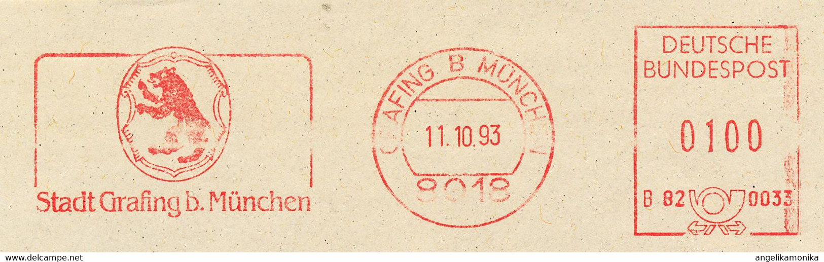 Freistempel 8799 Grafing Bär - Maschinenstempel (EMA)