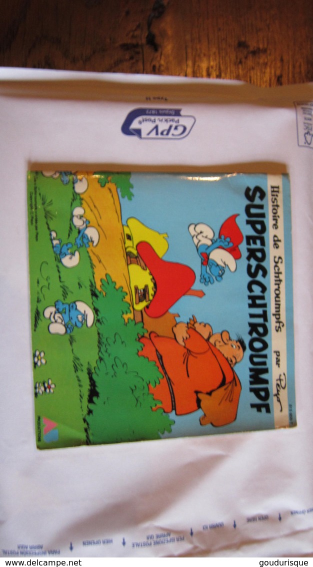 LES SCHTROUMPFS LIVRE DISQUE SUPERSCHTROUMPF - Schtroumpfs, Les - Los Pitufos