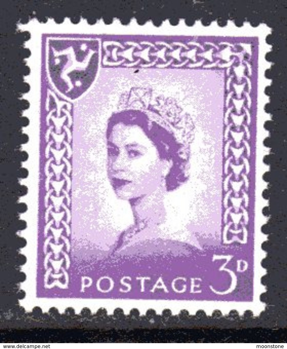 Isle Of Man 1958-67 3d Regional Wilding, MNH, SG 2 (GB) - Isle Of Man