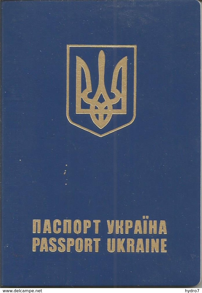 Ukraine 2008 Prebiometric Passport  Perfect Condition Passeport Reisepass - Historische Documenten