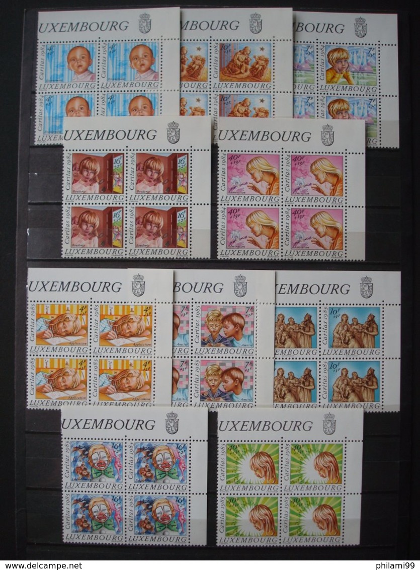 LUXEMBURG 8 SCANS MNH** COLLECTION & STOCK - Collections