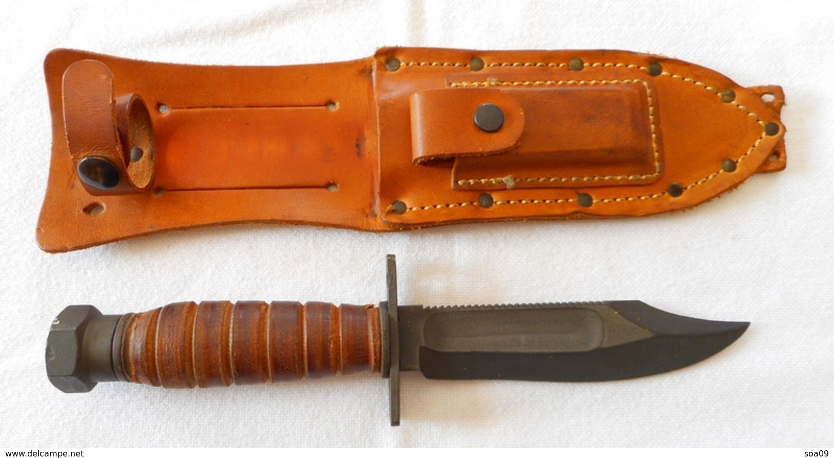 Couteau De Survie Pilote US 1973 Vietnam - Knives/Swords