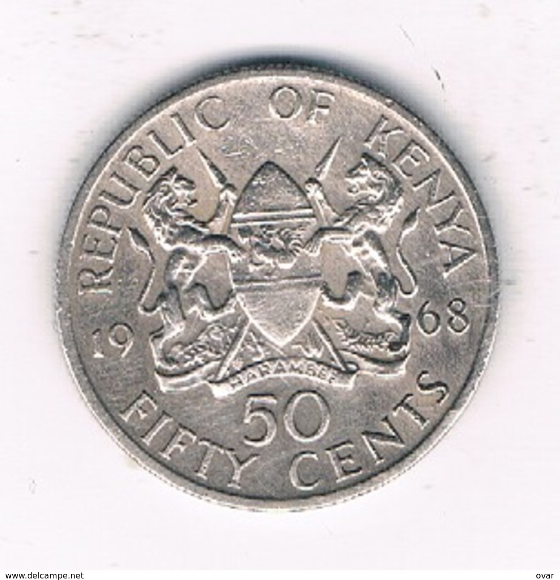 50 CENTS 1968   KENIA /8206/ - Kenya