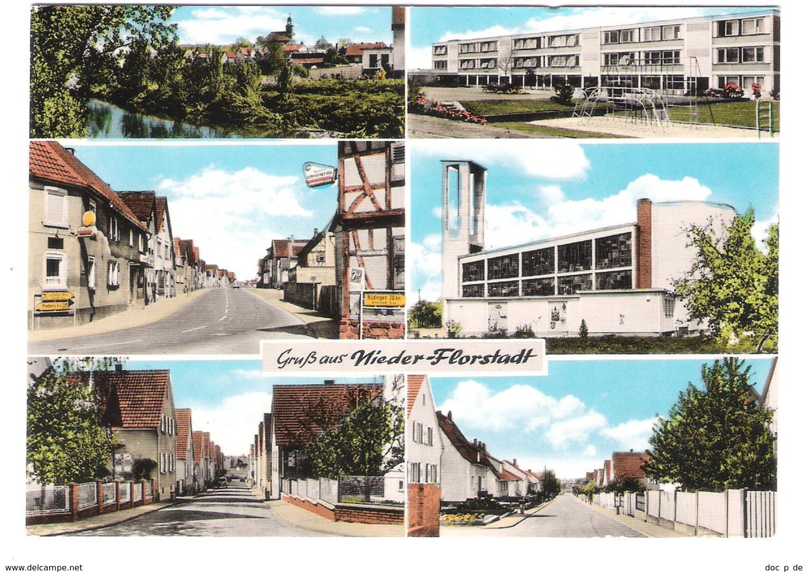 Deutschland - 6361 Nieder Florstadt - Alte Ansichten - Friedberg