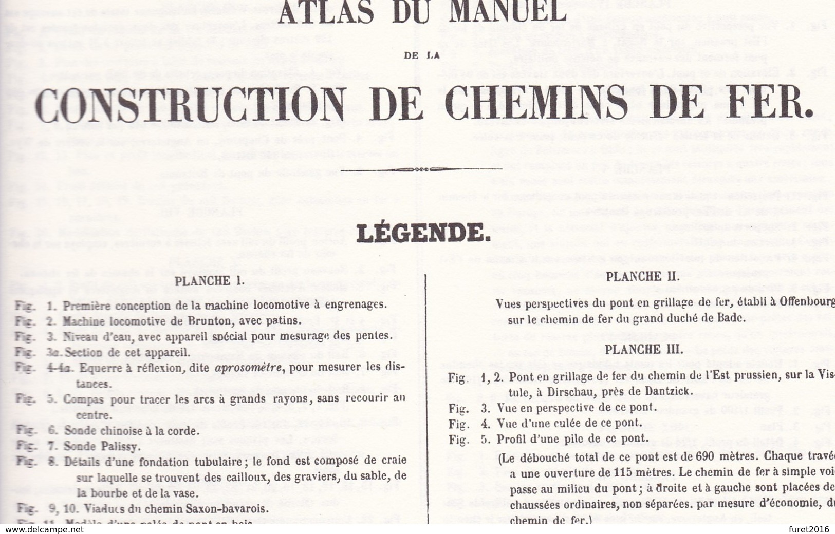 MANUEL + Atlas Du Manuel De La Construction De Chemins De Fer 16 Planches  Manuels RORET 725 Pages - Railway & Tramway