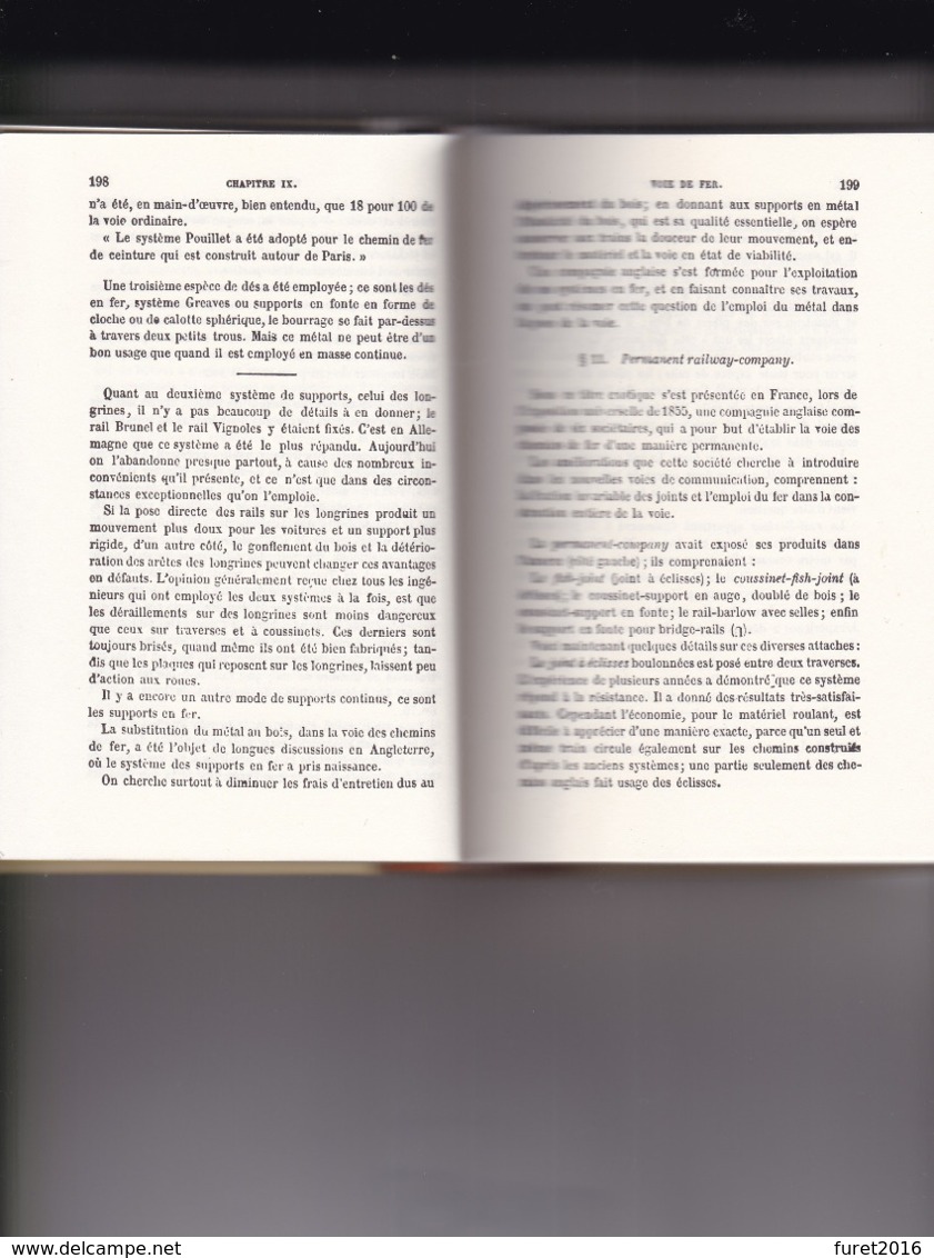 MANUEL + Atlas Du Manuel De La Construction De Chemins De Fer 16 Planches  Manuels RORET 725 Pages - Ferrocarril & Tranvías