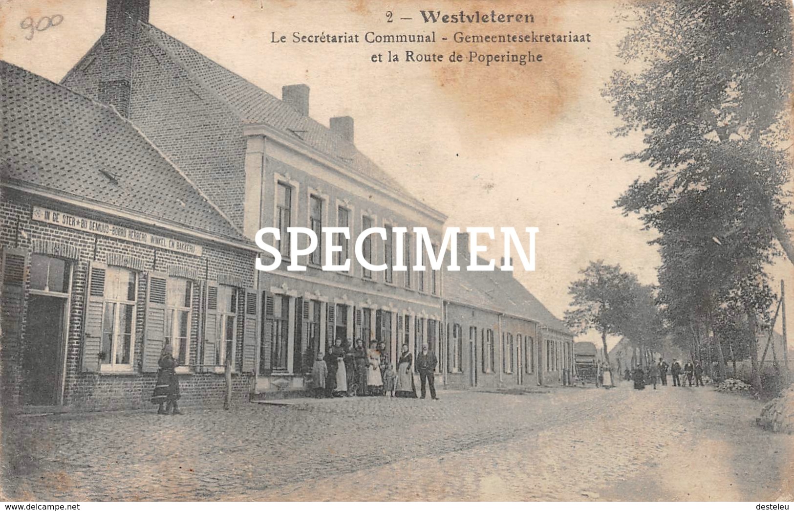 2 Gemeentesekretariaat Et La Route De Poperinghe - Westvleteren - Vleteren