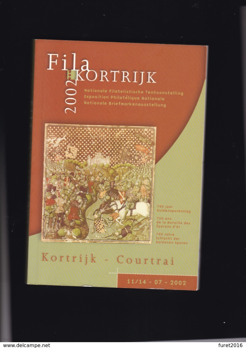 CATALOGUE FILA KORTRIJK 2002  Exposition Philatelique Nationale - Philatelic Exhibitions