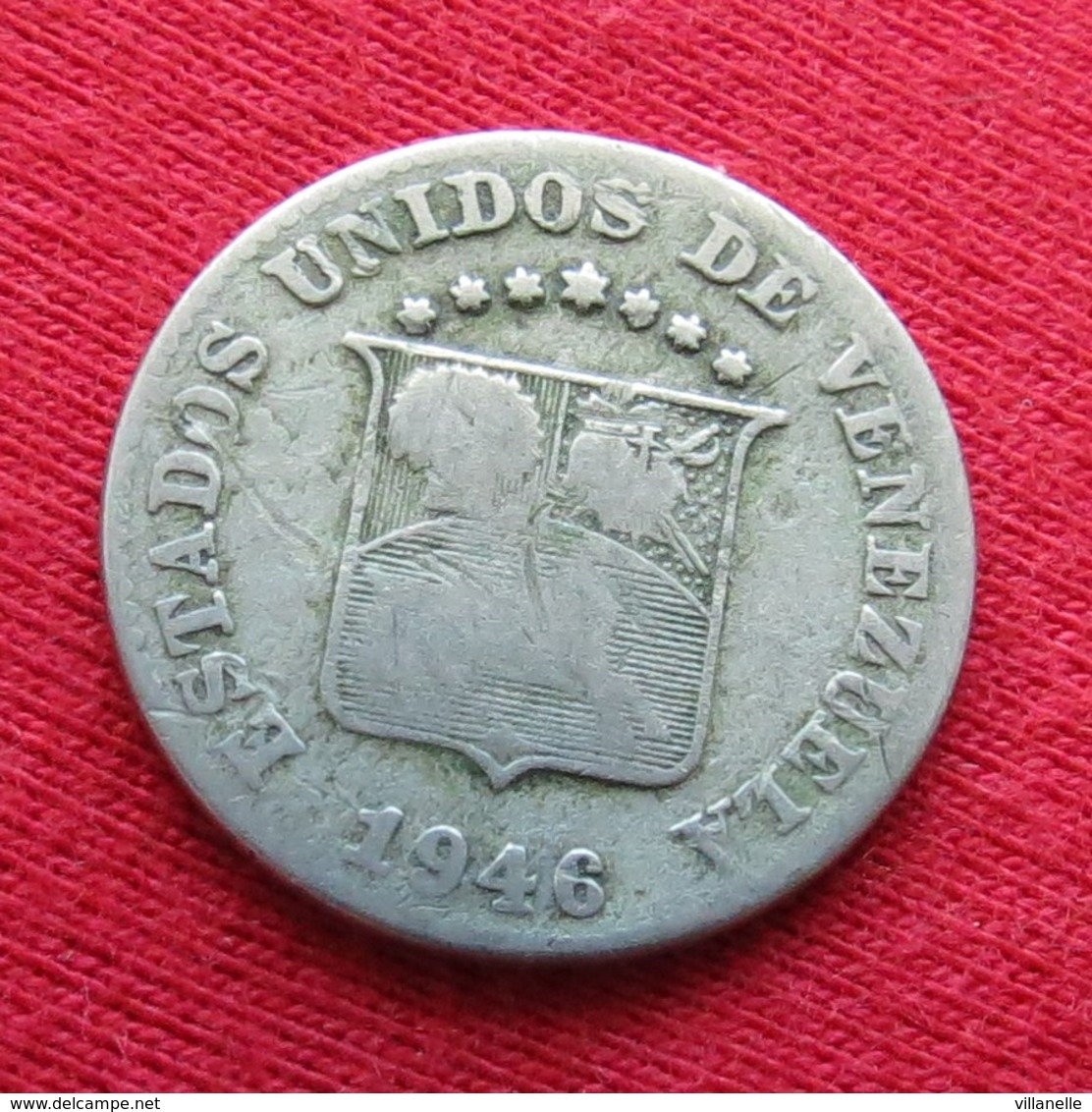 Venezuela 5 Centimos 1946 Y# 29a - Venezuela