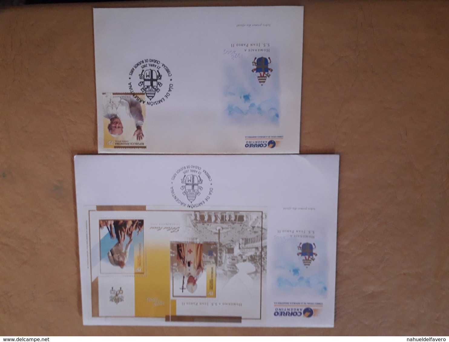 Argentine Fdc SS. Juan Pablo II - FDC