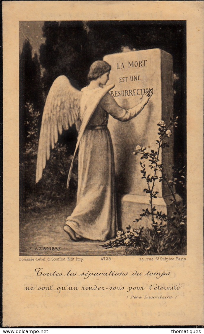 Thematiques Faire Part Décès Jean Tourillon Mort Pour La France En Mer Le 24 Mai 1940 A L'Age De 30 Ans - Obituary Notices