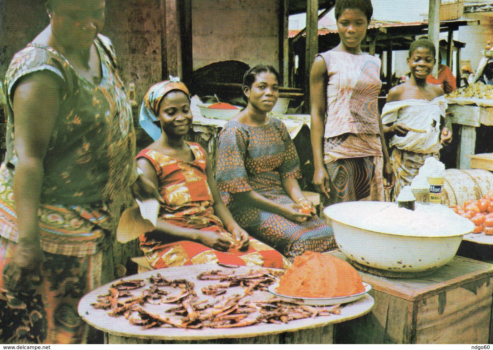 Ghana - Market Scene (beaux Timbres) - Ghana - Gold Coast