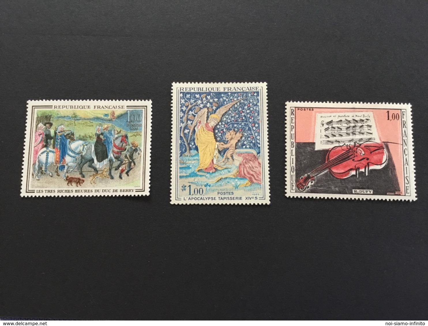 France 1965 Tableaux 1457-1459 Neuf - Neufs