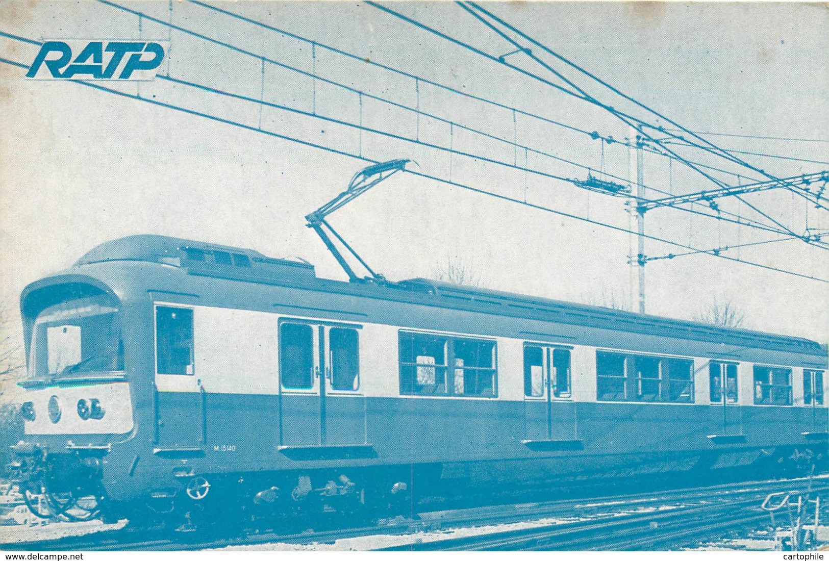 Carte D'inauguration Du RER Chatelet Les Halles 1977 - RATP Metro Express Regional - Subway