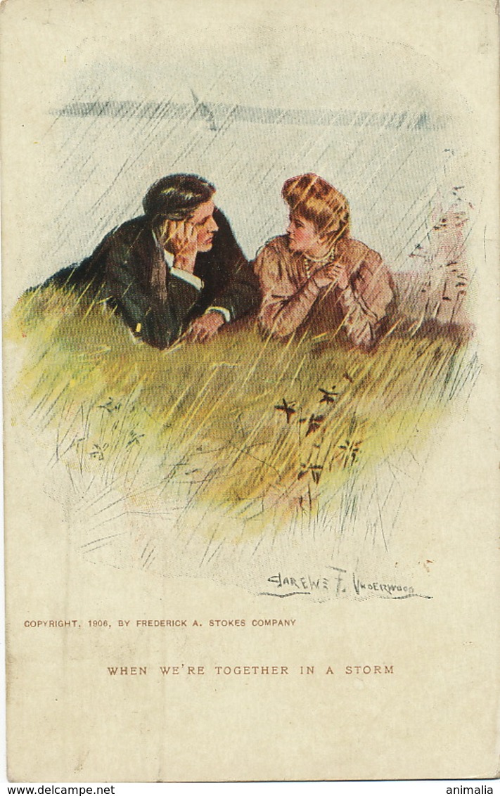 Clarence Underwood  When We Are Together In A Storm . Amoureux - Underwood, Clarence F.