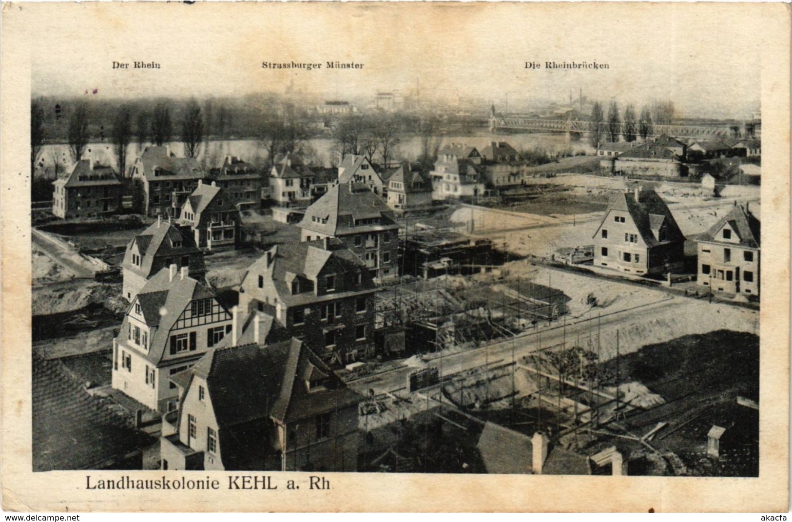 CPA AK Kehl- Landhauskolonie GERMANY (904279) - Kehl