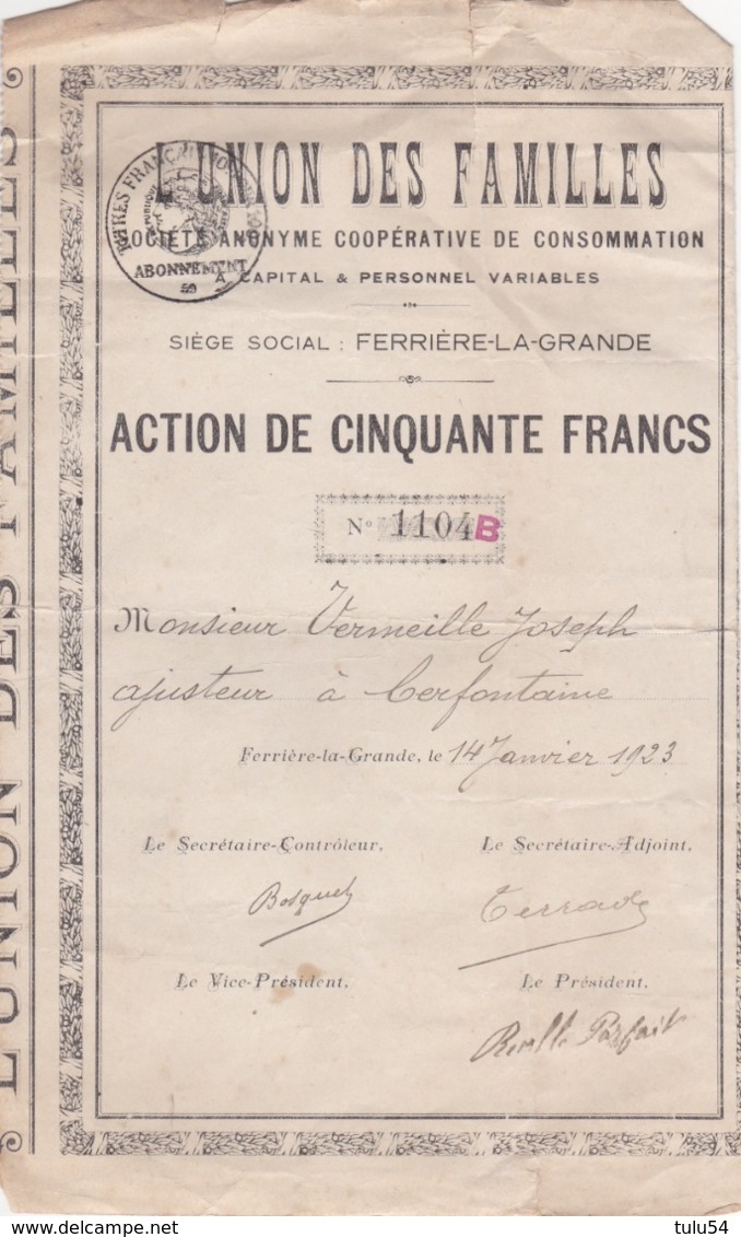 Ancienne Action - Bank & Insurance