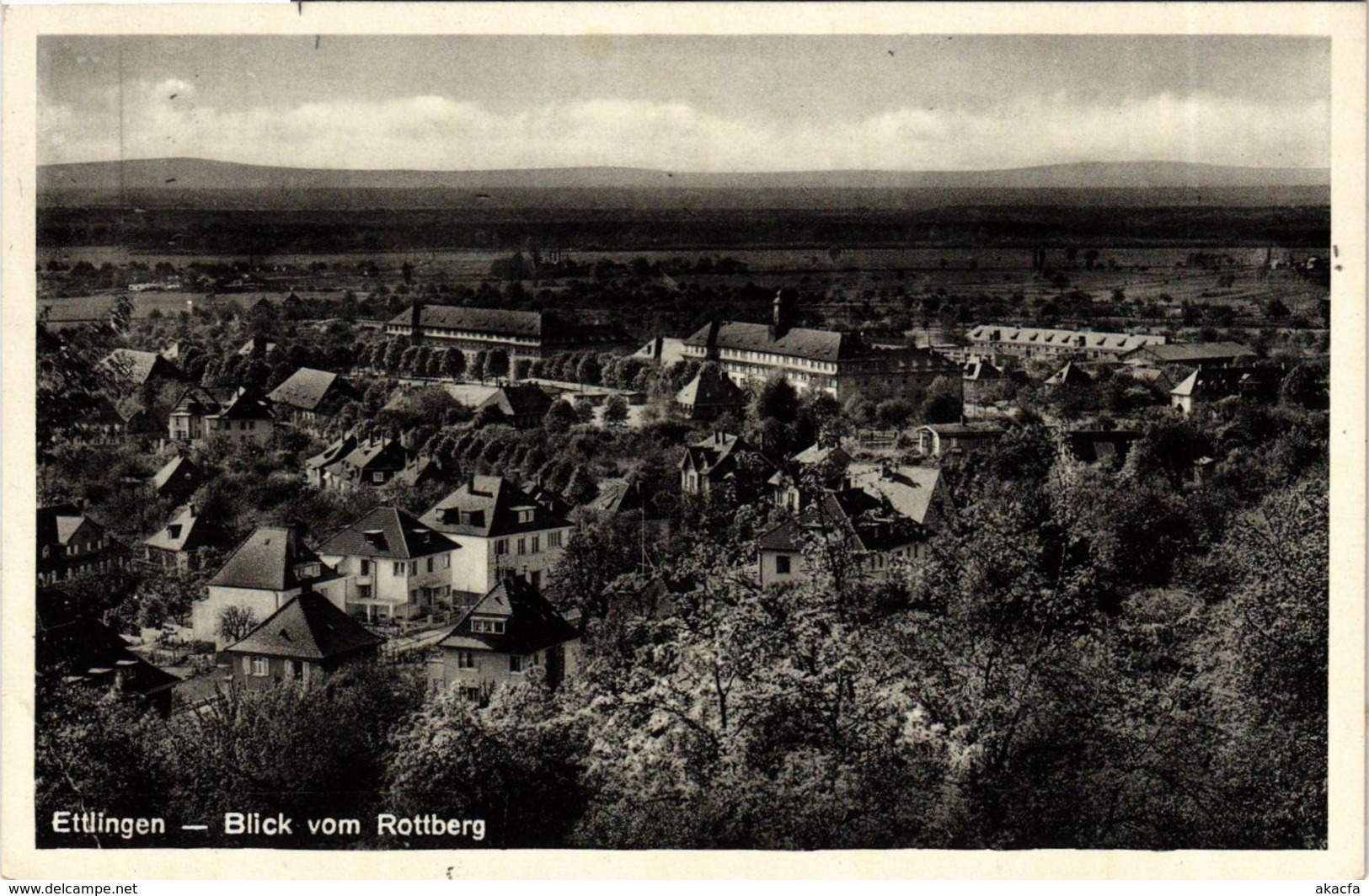 CPA AK Ettlingen- Blick Vom Rottberg GERMANY (904474) - Ettlingen