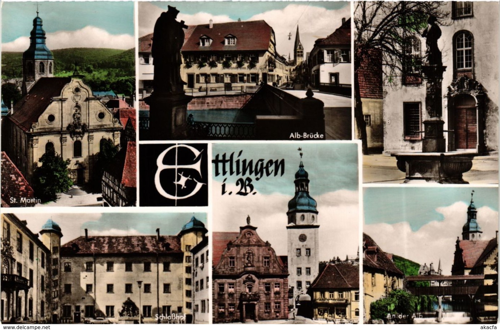 CPA AK Ettlingen- Souvenir GERMANY (904491) - Ettlingen