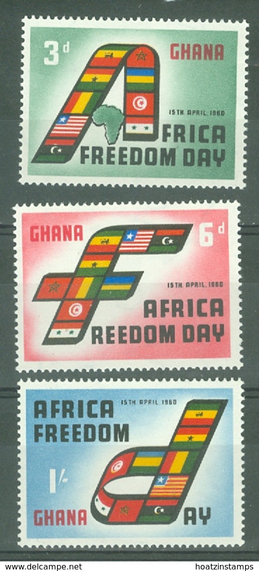 Ghana: 1960   Africa Freedom Day  MNH - Ghana (1957-...)