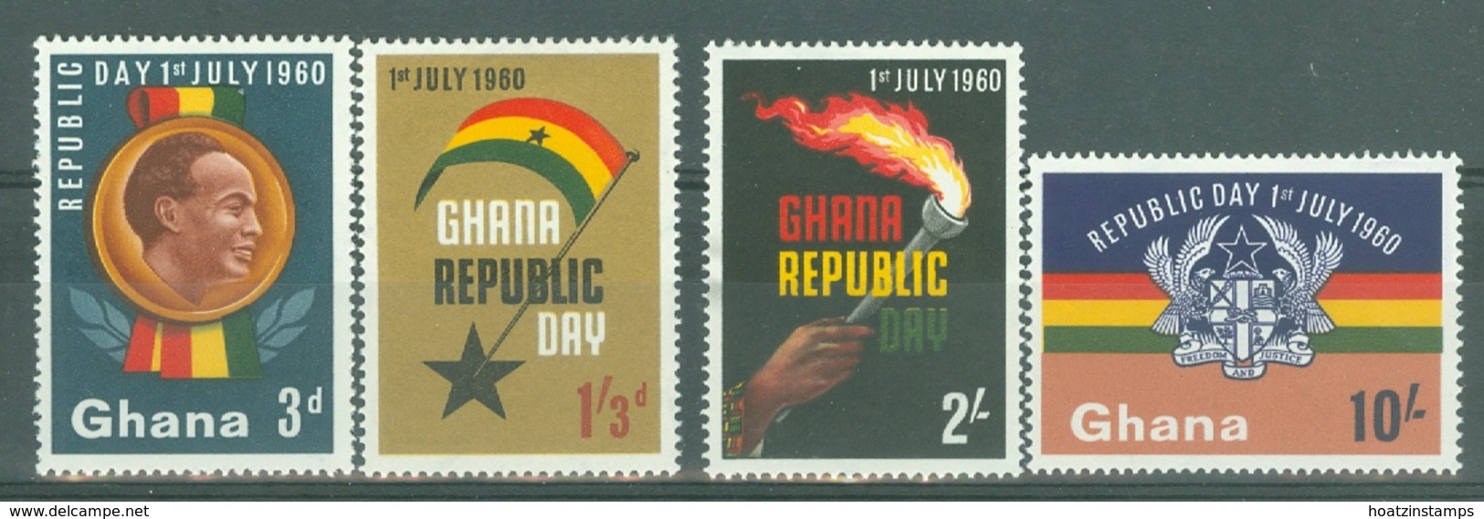 Ghana: 1960   Republic Day  MNH - Ghana (1957-...)