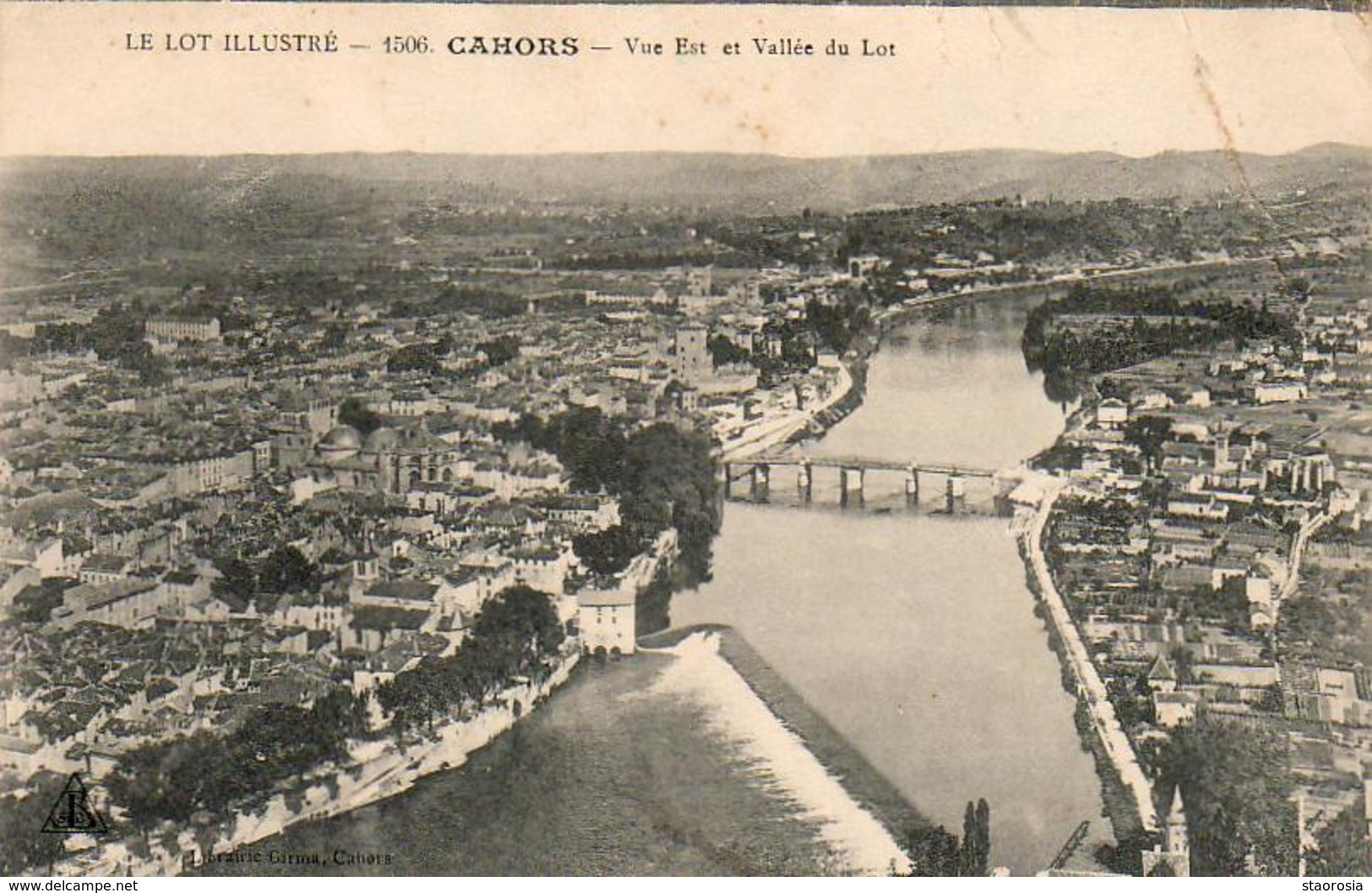 D46  CAHORS  Vue Est Et Vallée Du Lot ( éditeur Girma ) - Cahors
