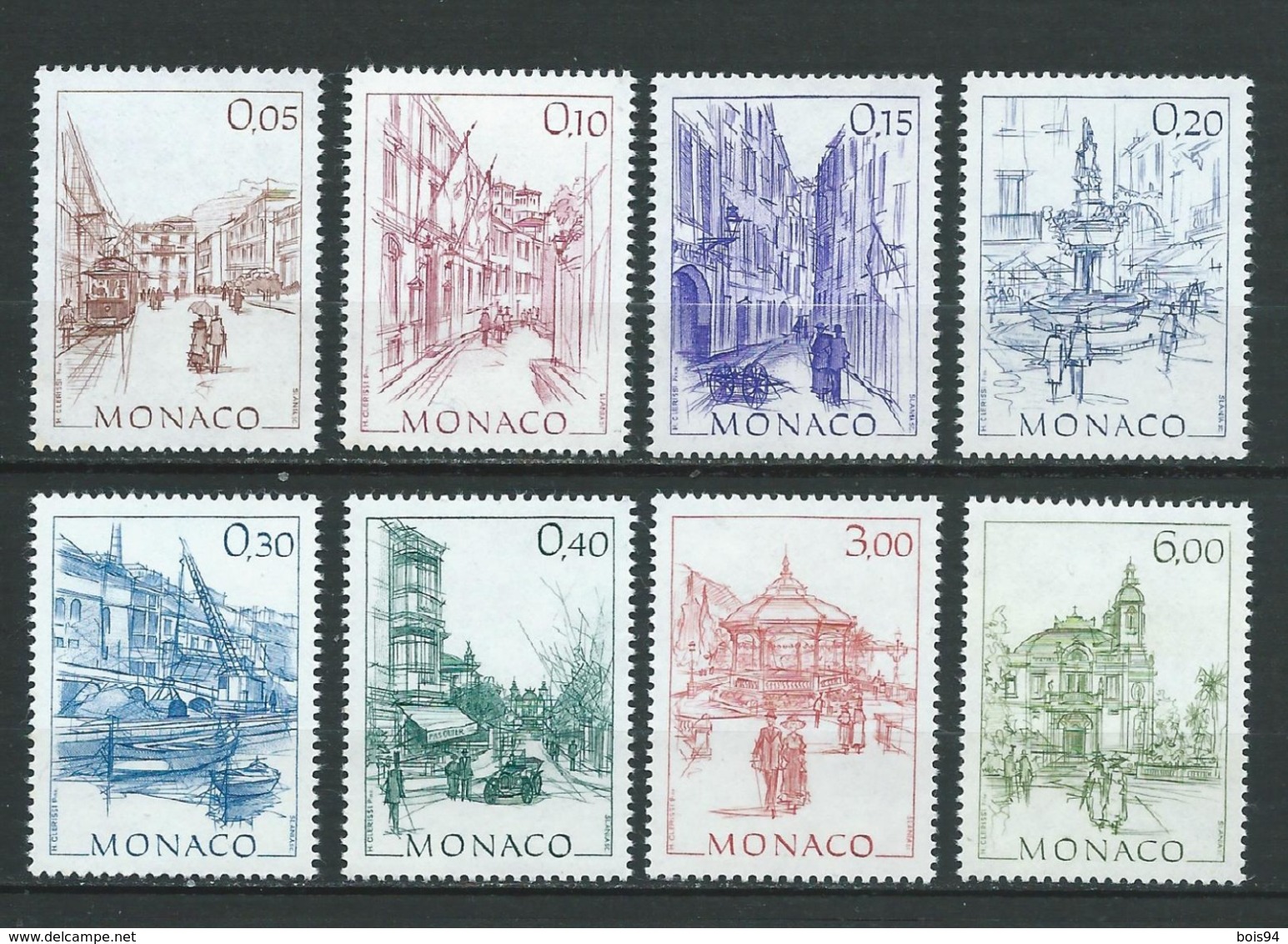 MONACO 1984 . Série N°s 1404 à 1411 . Neufs ** (MNH) . - Nuevos