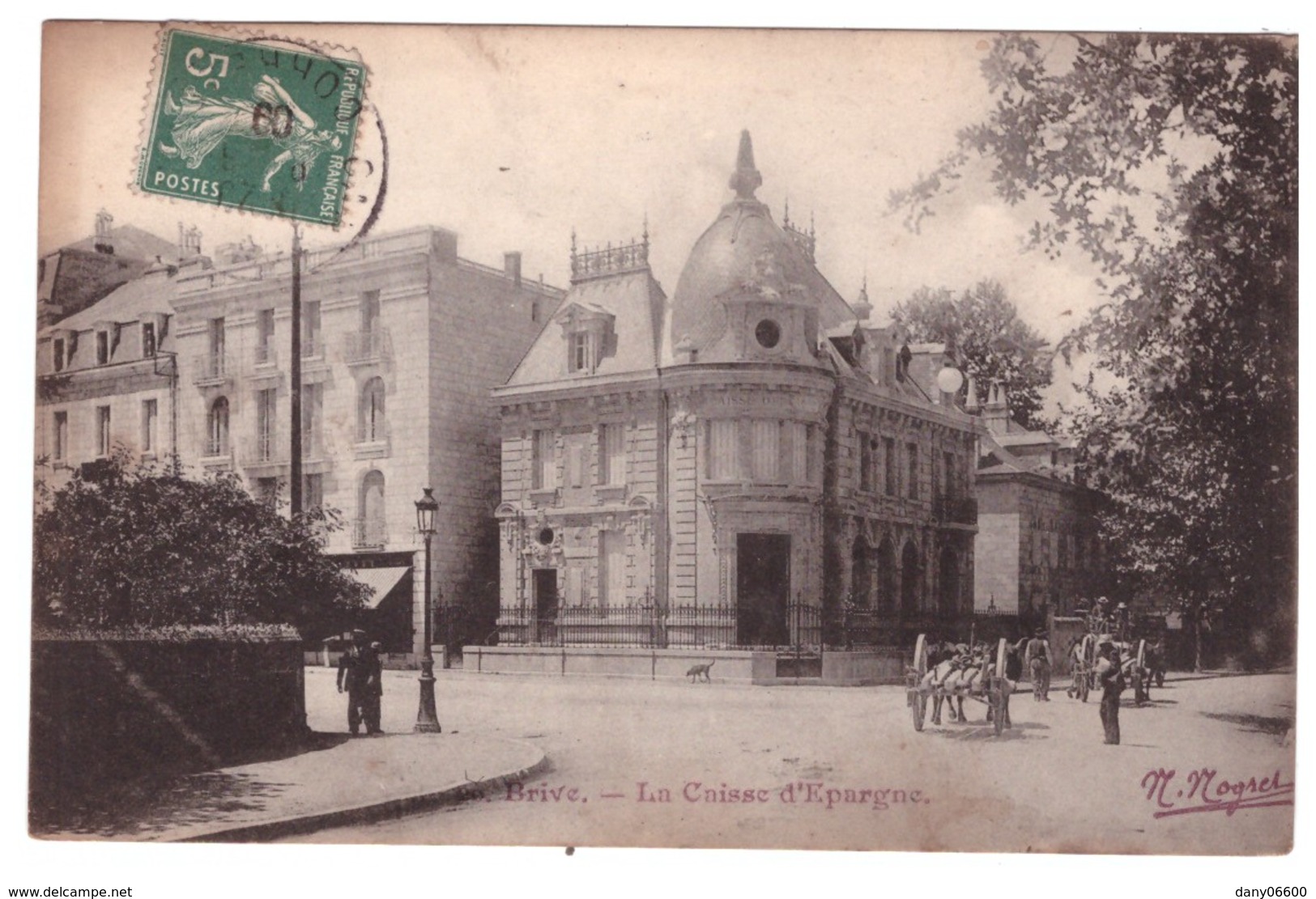 BRIVE La Caisse D'Epargne (carte Animée) - Brive La Gaillarde