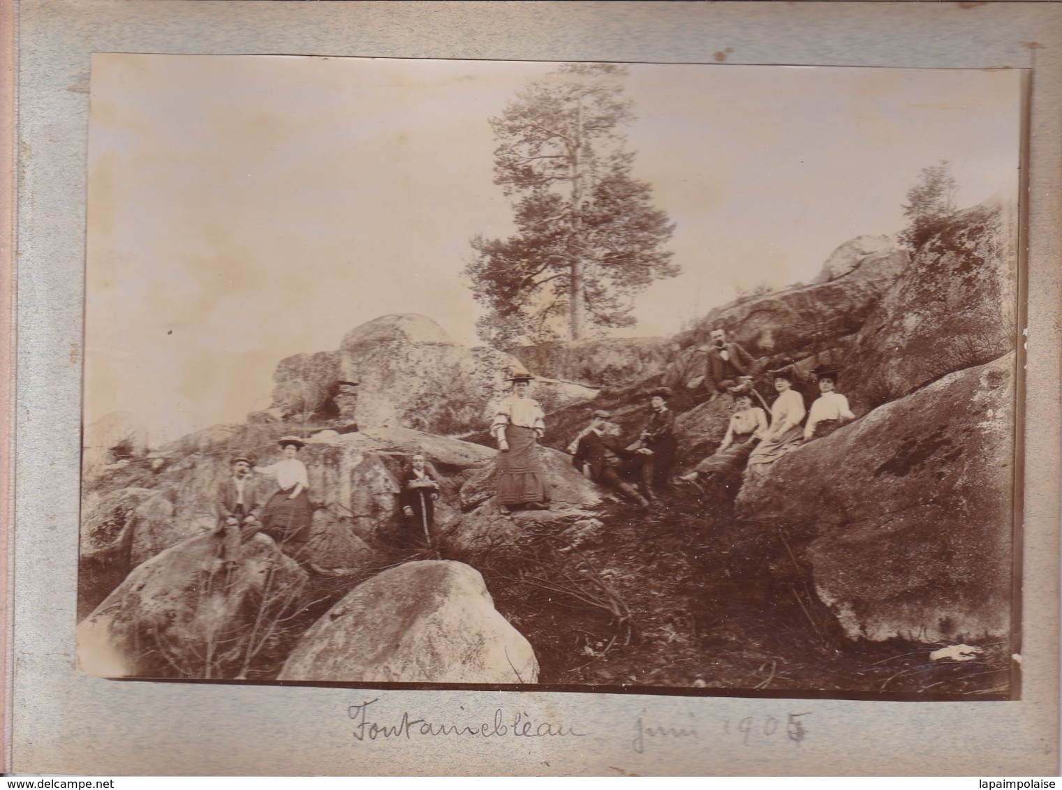 8 Photographies  Fontainebleau Ensemble De 8 Photographies De Particulier Toutes Situés RARE ( Ref 191180) - Lugares