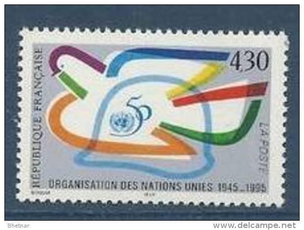 FR YT 2975 " Nations Unies " 1995 Neuf** - Neufs