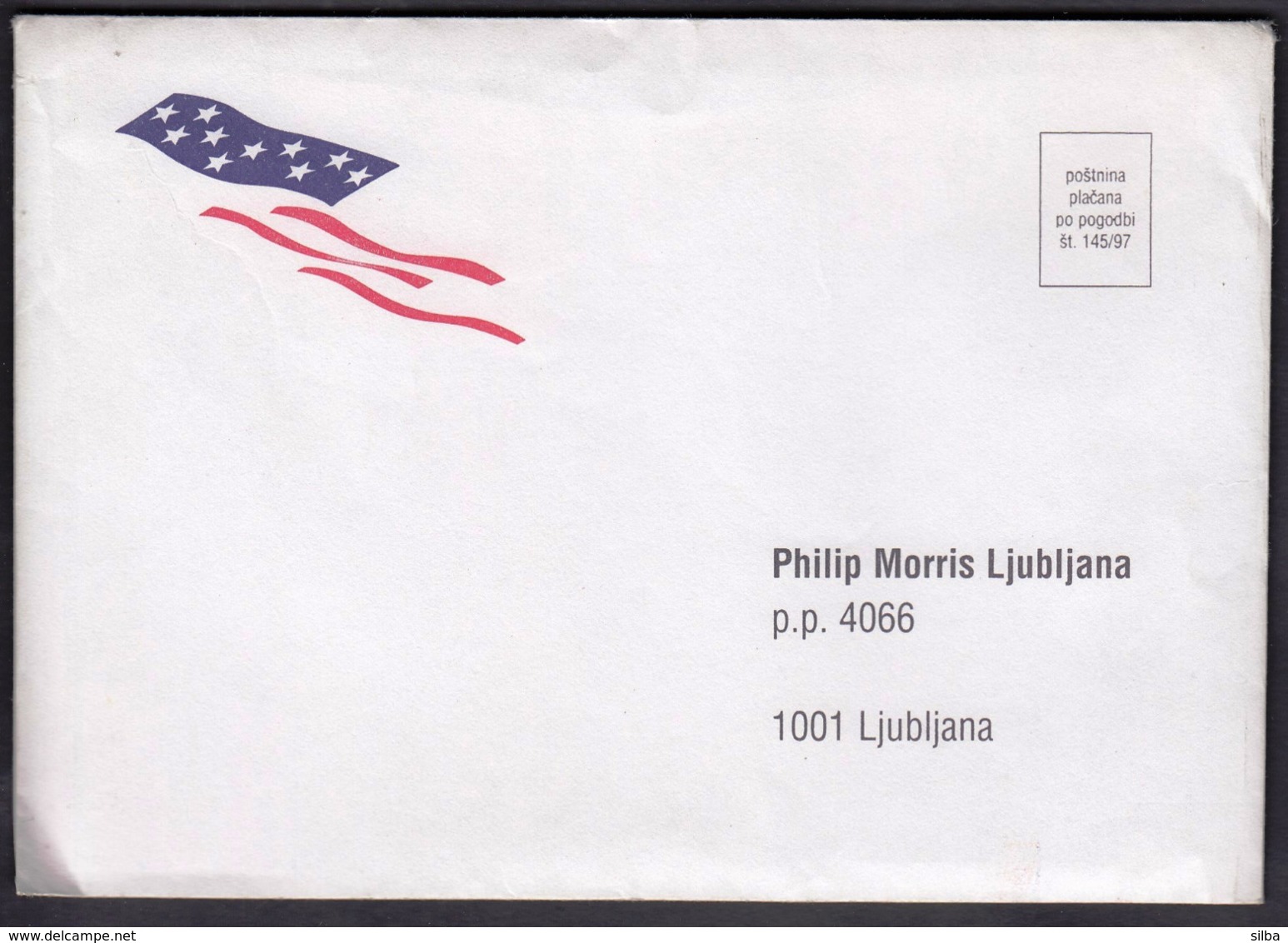 Slovenia / Philip Morris Ljubljana / Cigarettes, Tobacco / Postage Paid - Tobacco