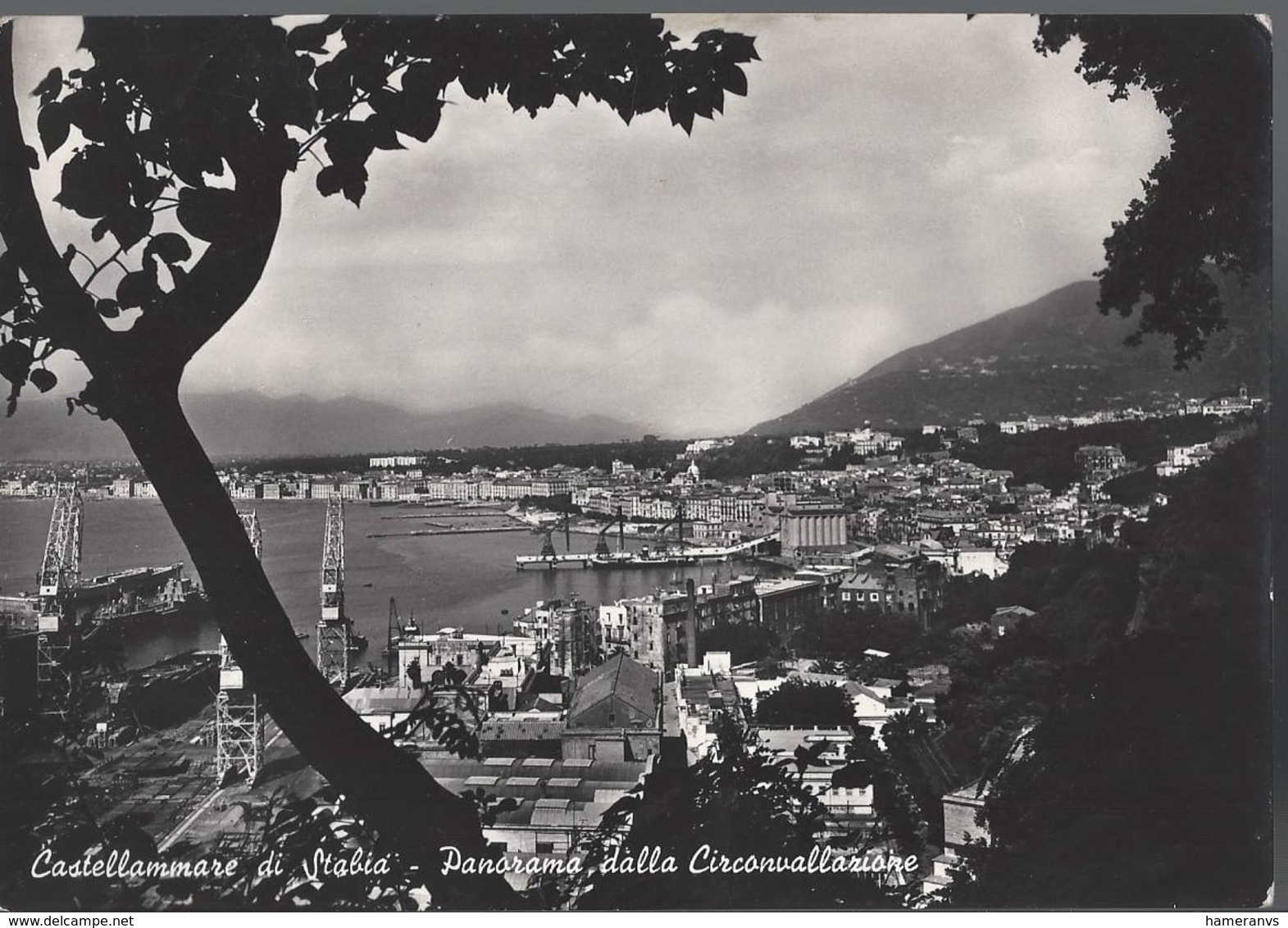 Castellamare Di Stabia - Panorama Dalla Circonvallazione - H5805 - Castellammare Di Stabia