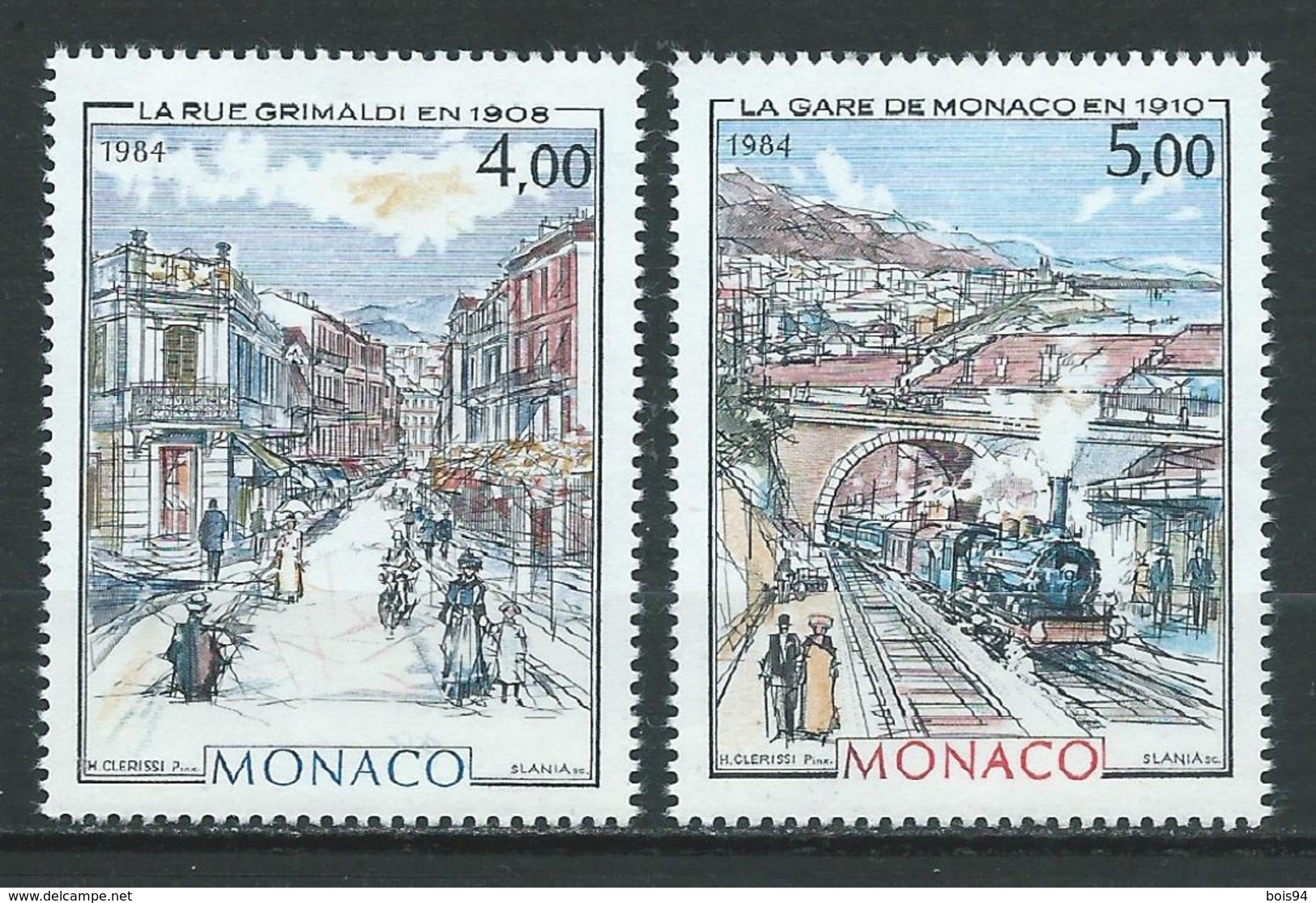 MONACO 1984 . N°s 1433 Et 1434 . Neufs ** (MNH) . - Neufs