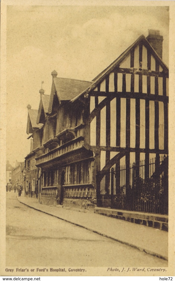 Coventry - Grey  Friar's Or Ford's Hospital - Coventry